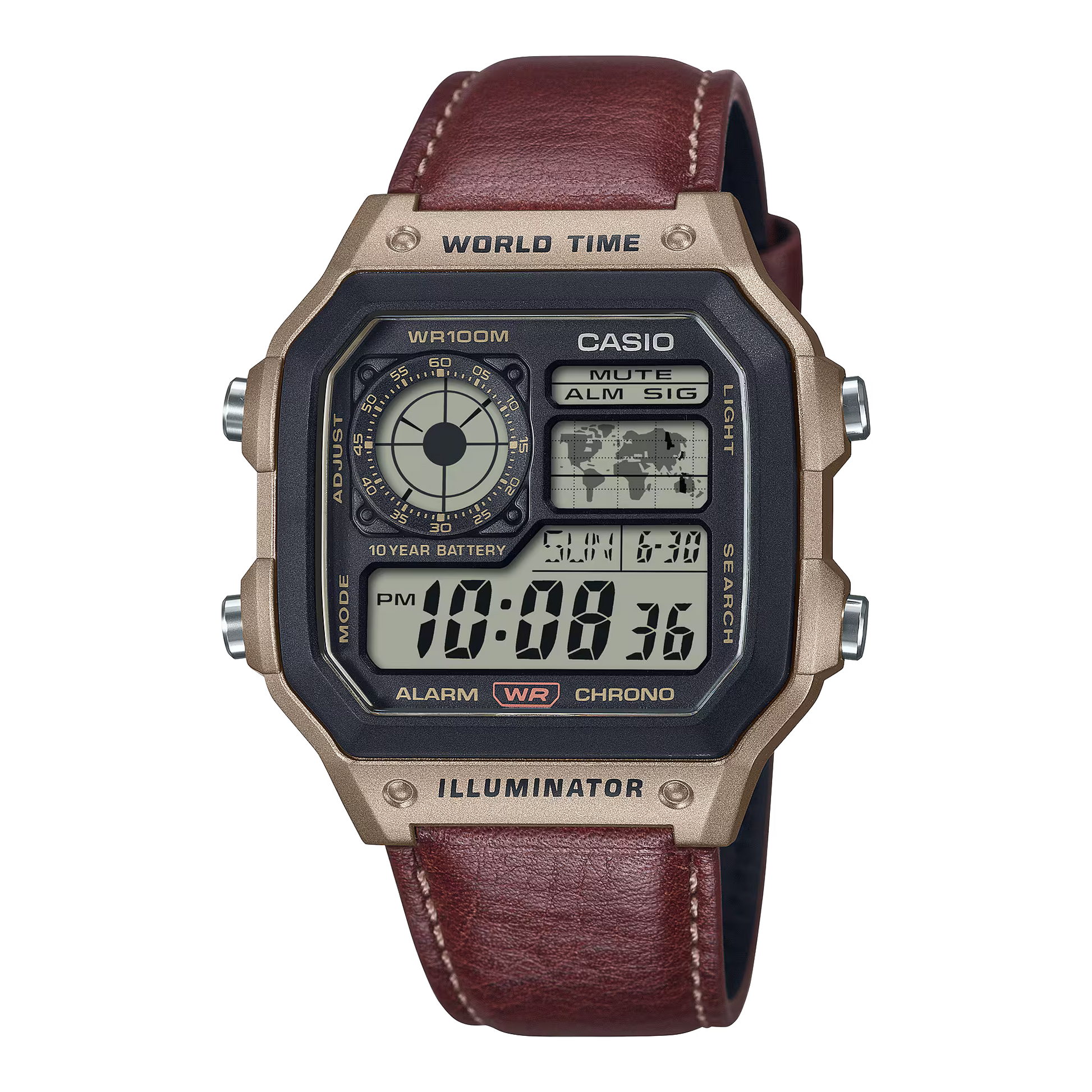 CASIO AE 1200 LEATHER